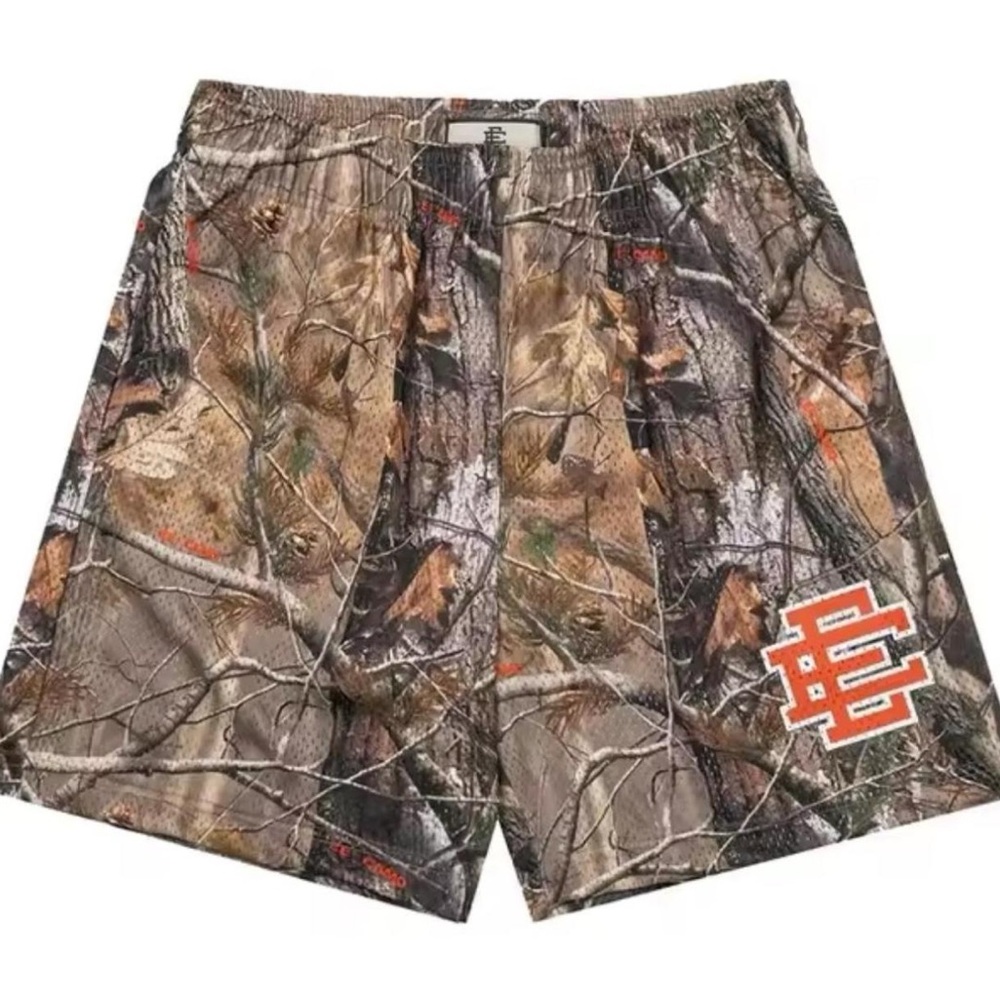 Eric Emanuel Camouflage Athletic Shorts